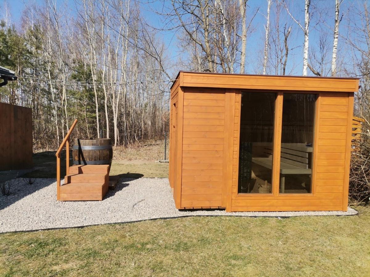 Dziki Zakatek Piskornia Dom Z Sauna Exterior photo