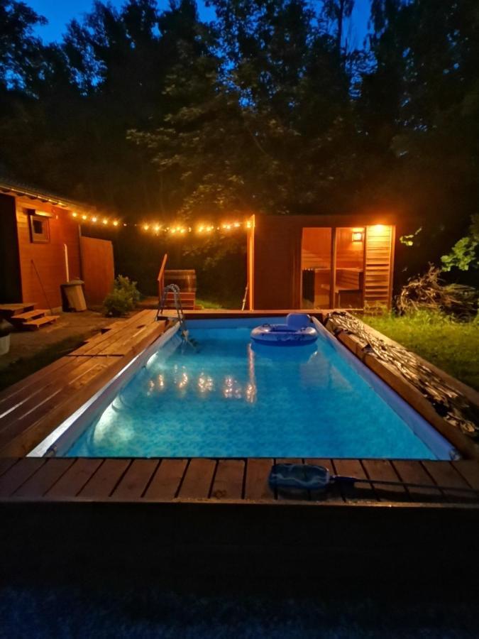 Dziki Zakatek Piskornia Dom Z Sauna Exterior photo